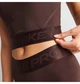 Спортивный топ женский Nike Pro Dri-Fit Crop Tank Brown M Коричневый FQ7934-227 - изображение 6