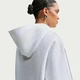 Худі жіноче Nike Studio Fleece Oversized Pullover Hoodie IU3725-051 M Сіре - зображення 7