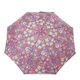 Зонт женский механический Fulton L907-041819 Morris & Co. Minilite UV - Golden Lily Pink розовая - изображение 2