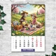Календарь настенный перекидной А3 «Год козы» 2027, 13 листов, вертикальный, символ года ENTERSTORE (art. 270211) - изображение 15