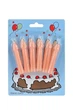 Свічки для торта Fun Novelties Birday Party Candle - зображення 2