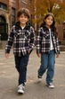 Сорочка утеплена картата Street Warm Kiddo бордовий 140 см - зображення 1