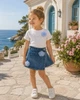 Комплект для девочки Premium «Sweet One» Kiddo голубой 134 см - изображение 1