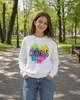 Світшот "Кольорові плями Among Us" Kiddo Молочний розмір 152 (KIDDO-AE488EA5FEE94EF392248E1C60B654E3) - изображение 1