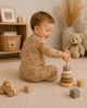 Ромпер "Ведмедики" для хлопчика Kiddo Бежевий розмір 68 (KIDDO-D12B3EF68F37449FB0097CFF580007C0) - изображение 2