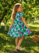 Платье Tropical Fruit Kiddo бирюзовый 110 см - изображение 2