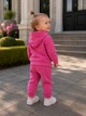 Костюм велюровый Velvet Teddy Kiddo розовый 80 см - изображение 2