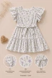 Платье Blossom Kiddo фиолетовый 104 см - изображение 3