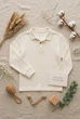 Лонгслив для мальчика “Urban Polo” Kiddo молочный 146 см - изображение 3
