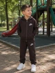 Костюм универсальный спортивный из плотной двунитки Kiddo шоколадный 98 см - изображение 1