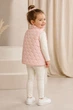 Жилетка стеганая Soft Kids Kiddo персиковый 86 см - изображение 2