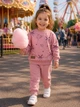 Комплект двойка “Sweet Bows” Kiddo приглушенный нюдовый розовый 92 см - изображение 1