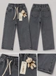 Джинси Urban Bear + брелок Kiddo сірий 122 см - зображення 3