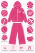 Костюм велюровый для девочки «Bow Velvet» Kiddo Барби 86 см - изображение 3