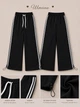 Штани Street Flex двонитка петля Kiddo Чорний розмір 158 (KIDDO-6C904B1DF60E4C2CBC1CC7C9E4E6AD16) - зображення 3