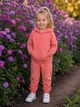 Костюм абрикосовый : худи + штаны Kiddo абрикосовый 104 см - изображение 2