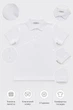 Базове поло «Classic Lacoste» Kiddo Білий розмір 146 (KIDDO-5881C6CC24F74C13B7BF3FB5F845E629) - изображение 3