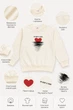 Дитячий світшот My Heart Kiddo Молочний розмір 146 (KIDDO-155EE3024E3646A3A570DBA43EA96D1C) - зображення 3