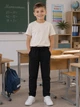 Брюки коттоновые «Sinbad Classic» Kiddo черный 140 см - изображение 1