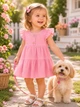 Сукня муслінова “Rose Air” Kiddo рожевий 104 см - зображення 1