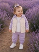 Комплект-тройка “Little Bunny” Kiddo лавандово-фиолетовый 74 см - изображение 1