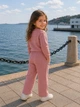 Костюм для девочки «Sweet Love» Kiddo розовый 92 см - изображение 2