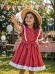Платье Melody Kiddo красный 98 см - изображение 2