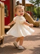 Платье муслиновое Angel Kiddo молочный 74 см - изображение 3