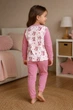 Пижама детская Pink Story Kiddo Медвежата 128 см - изображение 3