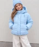 Куртка-пуховик демісезонна Cloudy з біопухом Kiddo Блакитний розмір 164 (KIDDO-FC10DD42FCA14E0B81B23988005DC41F) - изображение 1