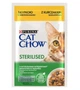 Вологий корм для стерилізованих кішок Purina Cat Chow Sterilised з куркою та баклажанами (26х85г) - зображення 4