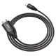 Кабель HOCO UA16 Type-C to HDTV HD on-screen cable Metal Gray - зображення 5