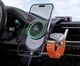 Автотримач Hoco HW28 Excelso 2in1 Magnetic Wireless charging 15W Dashboard Black/Gray - изображение 8