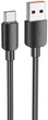 USB Кабель Hoco X96 Hyper USB-A to Type-C 6A 100W 1m Black - изображение 1