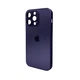 Чохол для смартфона AG Glass Matt Frame Color Logo for Apple iPhone 15 Pro Max Deep Purple - изображение 1