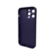 Чохол для смартфона AG Glass Matt Frame Color Logo for Apple iPhone 15 Pro Max Deep Purple - изображение 2