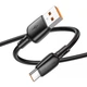 Кабель BOROFONE BX93 Super power 100W charging data cable Type-C Black - изображение 4
