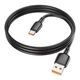 Кабель BOROFONE BX93 Super power 100W charging data cable Type-C Black - изображение 5