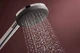 Ручной душ (3 типа струи RainAir PowderRain Massage) EcoSmart HANSGROHE RAINDANCE ALIVE 24511000, хром - изображение 3