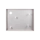 Душевой поддон Qtap Tern 301812C 100x80x12 см + сифон - изображение 4