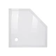 Душовий піддон Qtap Diamond 301112 100x100x12 см + сифон - зображення 3