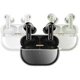 Чехол Aolang для Huawei FreeBuds Pro 4, защитный чехол для беспроводных Bluetooth-наушников FreeBuds Pro 4, ударопрочный, пылезащитный, прозрачный силиконовый чехол для устройства, минималистичный дизайн в стиле Ins + ремешок - изображение 2