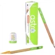 Набор из 10 карандашей Zhonghua Popular Eye-Protection Little Asteroid Writing Pencils Space Core 3D Balanced Barrel Thick Triangular Grip Pencils для учеников начальной школы TB0040 - изображение 1