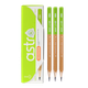 Набор из 10 карандашей Zhonghua Popular Eye-Protection Little Asteroid Writing Pencils Space Core 3D Balanced Barrel Thick Triangular Grip Pencils для учеников начальной школы TB0040 - изображение 4