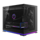 Корпус для настольного компьютера SAMA Fly Light Black Wide Body Seaview ARGB Hidden Light Strip M-ATX, задняя панель для материнской платы, поддержка водяного охлаждения 360°. - изображение 4