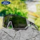Очки для велоспорта, бега и походов Fute Outdoor, поляризованные, для дневного и ночного использования, синий цвет - F166-02 - изображение 10