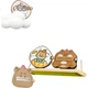 AMORTALS Ding Yuxi X TUNEEGOODS Collaboration Bread Series Black Chocolate Bear Puff Set Cushion Puff - изображение 2