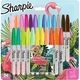 Перманентные водостойкие маркеры Sharpie с тонким наконечником, 24 цвета, для детского рисования и граффити, офисные принадлежности, набор из 24 предметов «Фламинго» для рисования и обучения. - изображение 1