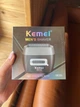 Бездротова чоловіча електробритва Kemei KM-T416 акумуляторний шейвер USB Type-C з LED-дисплеєм 3 швидкості - изображение 3