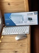 Бездротовий комплект клавіатура та миша Wireless Keyboard Combo, ультратонкий, 2.4G, для Windows, Android, MacOS, сріблястий - зображення 6
